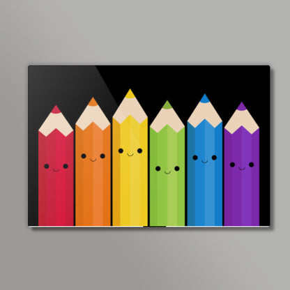 Colors & Pencils Wall Art