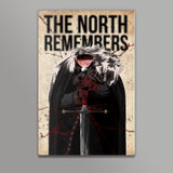 The North Remembers  Game of Thrones Wall Art