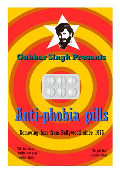 PosterGully Specials, Sholey Gabbar Ab Goli Kha Wall Art