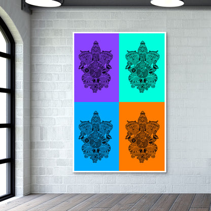 Ganesha wall art Wall Art