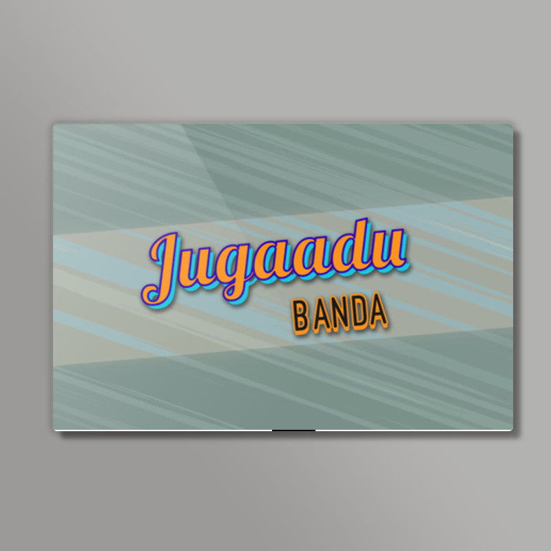 Jugaadu Banda (Texture Back) Wall Art