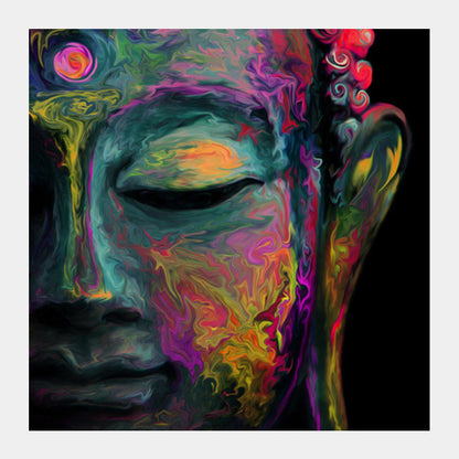 Inner Flame | The mind is everything. What you think you become. | Buddha Square Art Prints