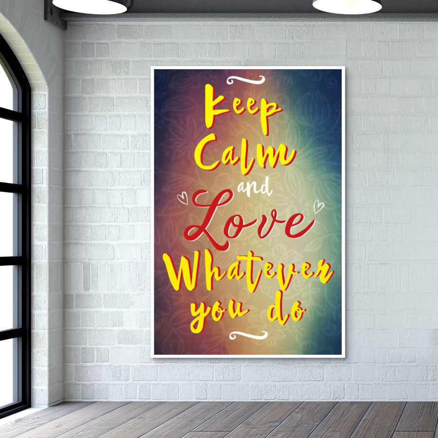 Keep Calm Wall Art