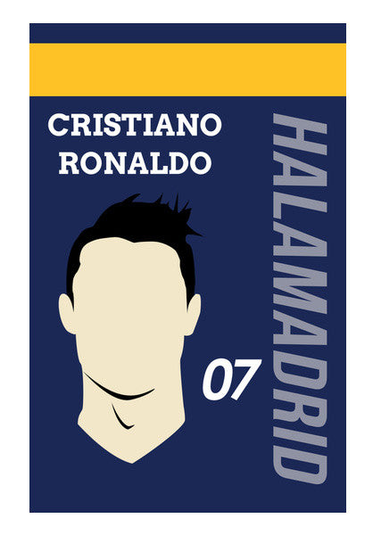 Cristiano Ronaldo Minimal Wall Art