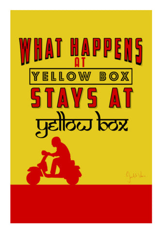 Yellow Box Sonipat Wall Art