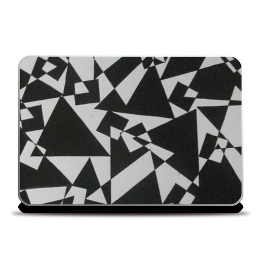 Black n white Laptop Skins