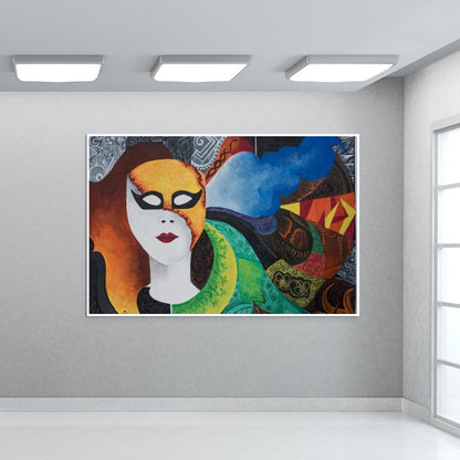 The Mask Wall Art