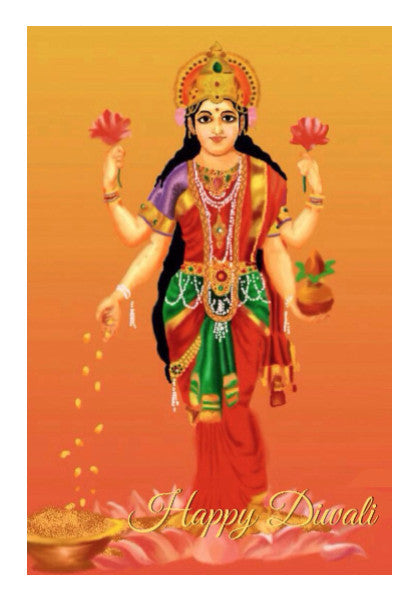 Wall Art, Goddess Laxmi Wall Art | Divakar Singh, - PosterGully