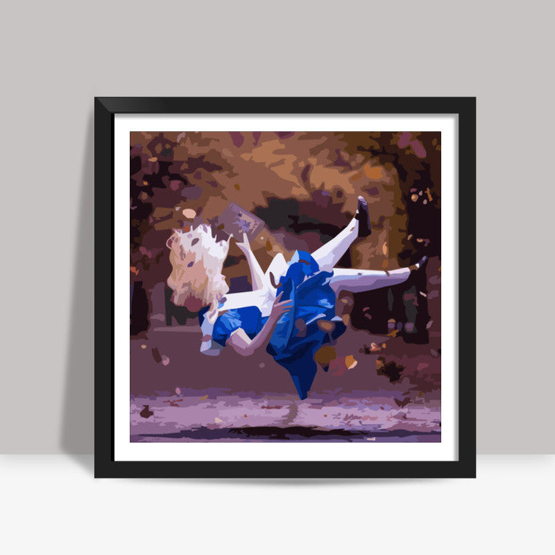 Alice in Wonderland Square Art Prints