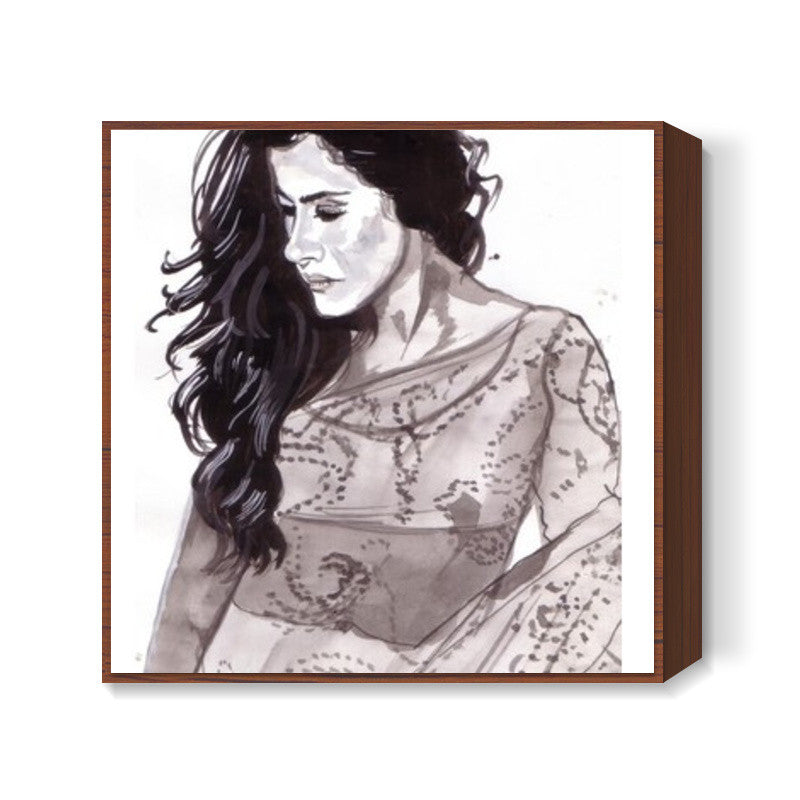 Kajol raises the beauty quotient Square Art Prints