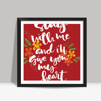 Love Square Art Prints