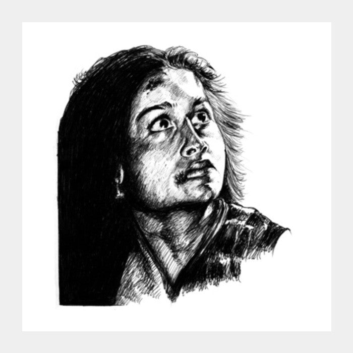 Alia Bhatt in Udta Punjab Square Art Prints