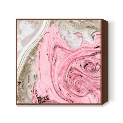Nude + Marble Square Art Prints