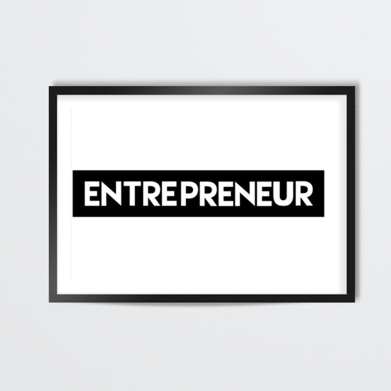 Entrepreneur Wall Art