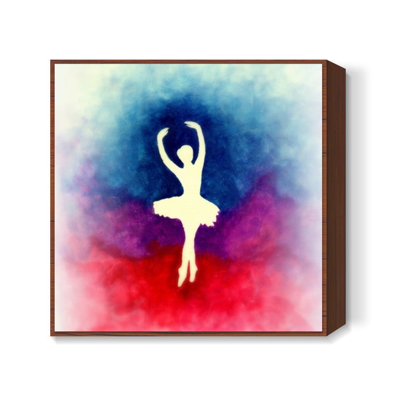 Ballerina | Dance | Music  Square Art Prints