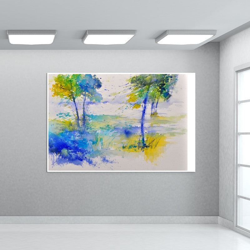 trees and water Wall Art