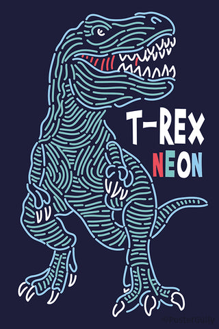 Dinosaur T-rex Arwork