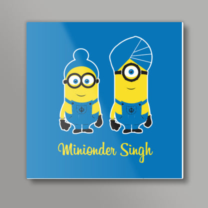 Minionder Singh Square Art Prints