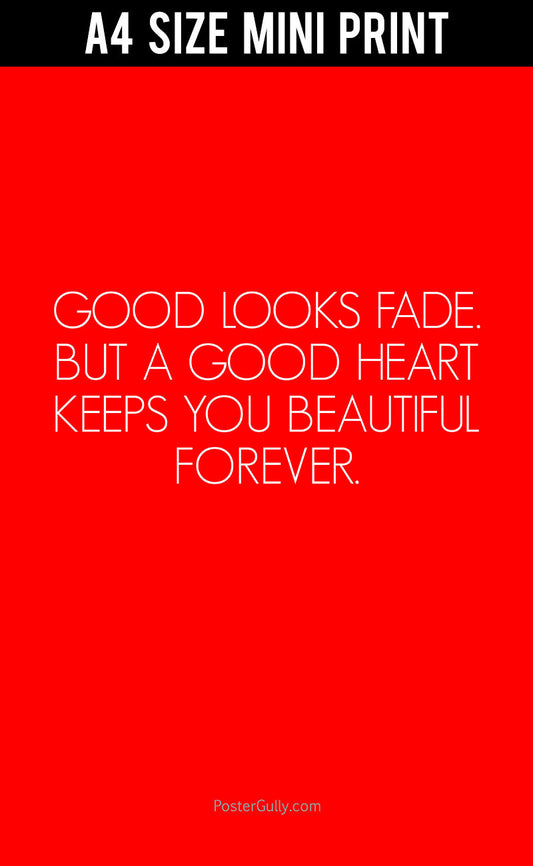 Mini Prints, A Good Heart | Mini Print, - PosterGully