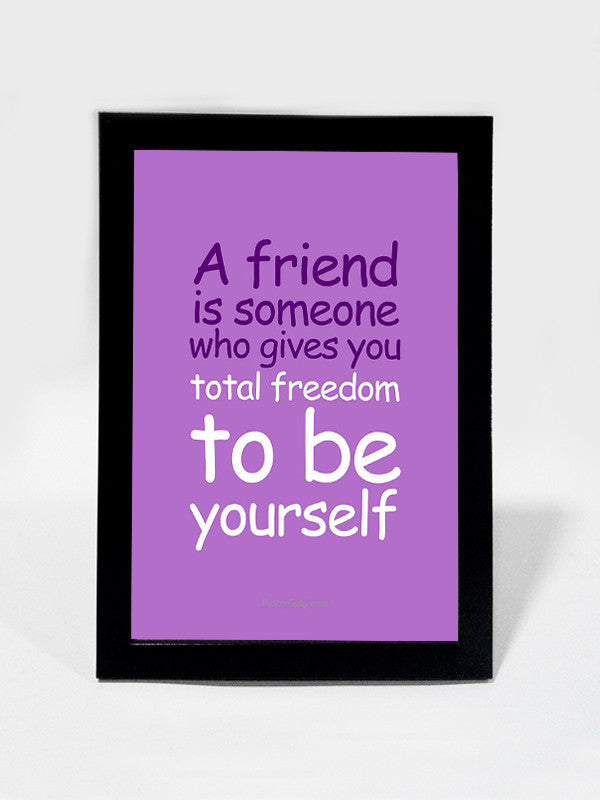 Framed Art, A Real Friend | Framed Art, - PosterGully