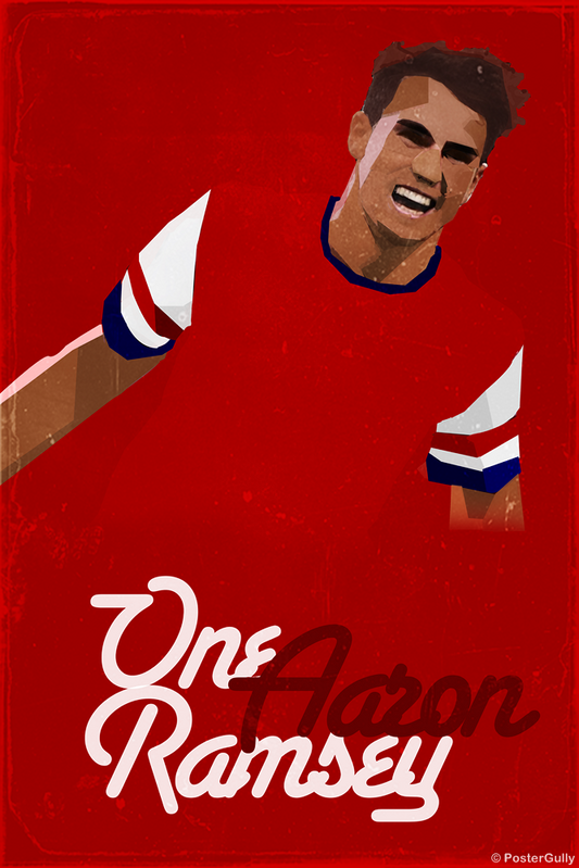 Wall Art, Aaron Ramsey | Arsenal F.C, - PosterGully