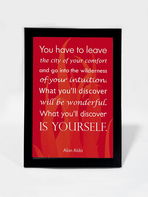 Framed Art, Alan Alda Quote | Framed Art, - PosterGully