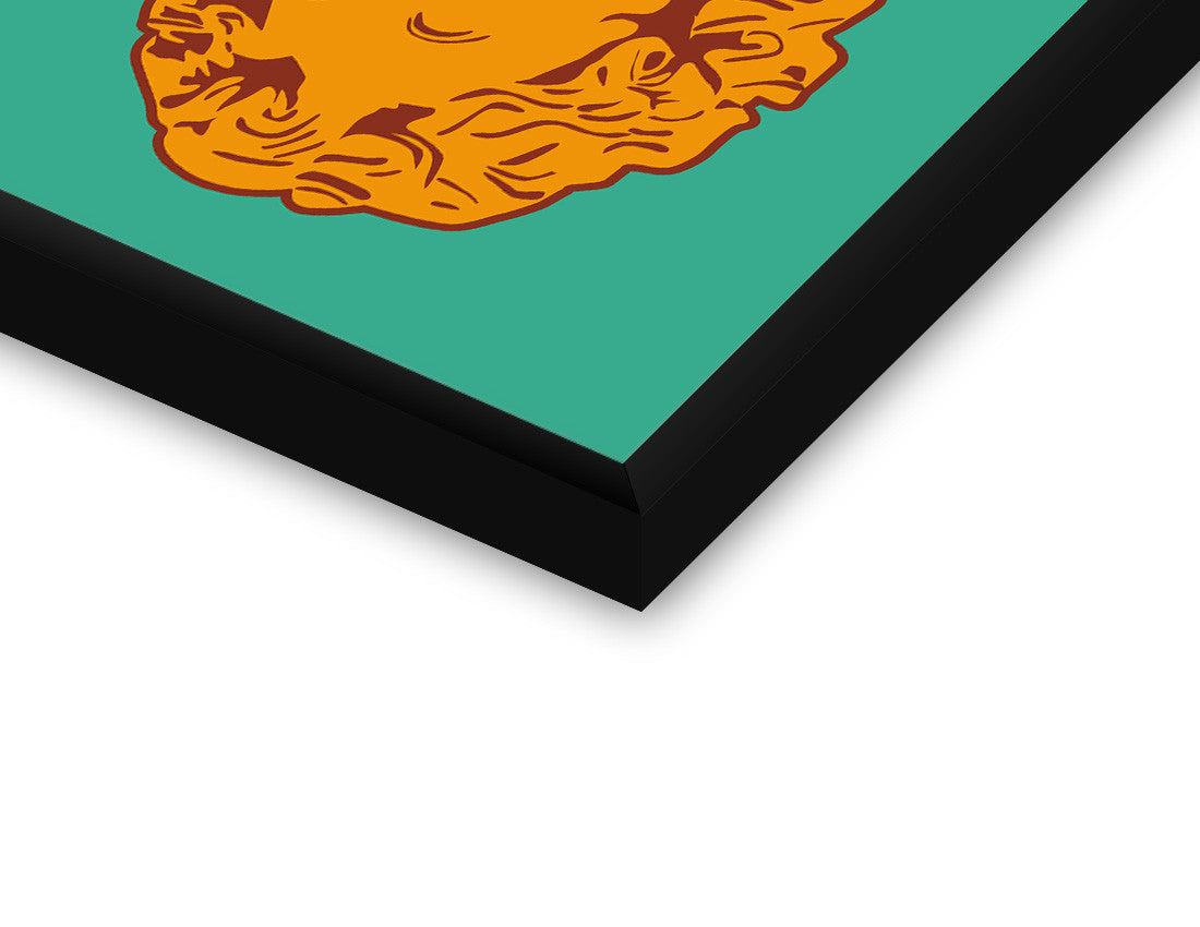 Glass Framed Posters, Alexander Quote Glass Framed Poster, - PosterGully - 2