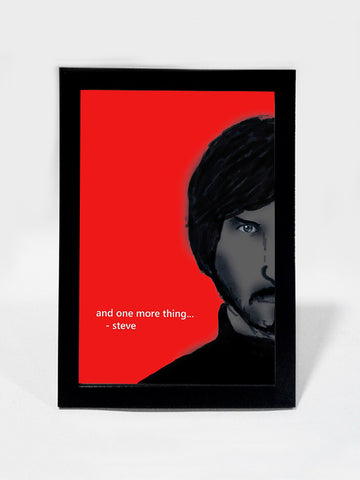 Framed Art, And One More Thing Steve Jobs | Framed Art, - PosterGully
