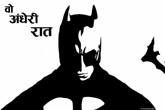 PosterGully Specials, Andheri Raat | Batman, - PosterGully