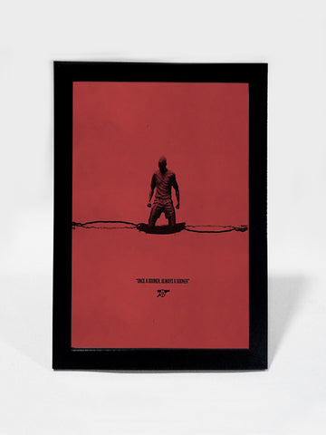 Framed Art, Arsenal The Gunners Minimal Art | Framed Art, - PosterGully