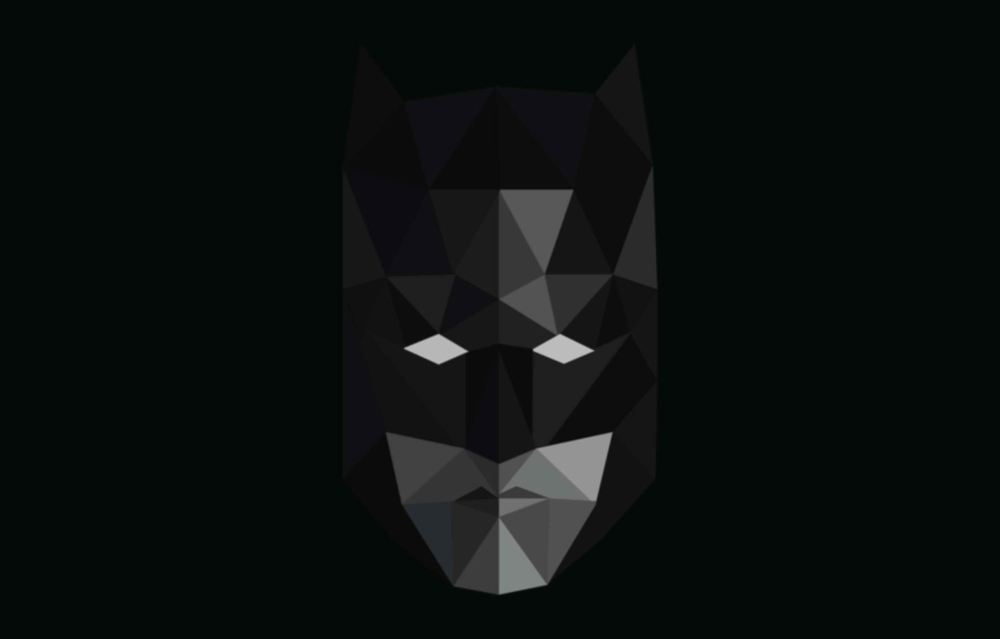 Batman low poly Laptop Skins