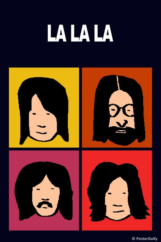 Wall Art, Beatles La La La Pop Art, - PosterGully