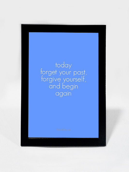 Framed Art, Begin Again | Framed Art, - PosterGully