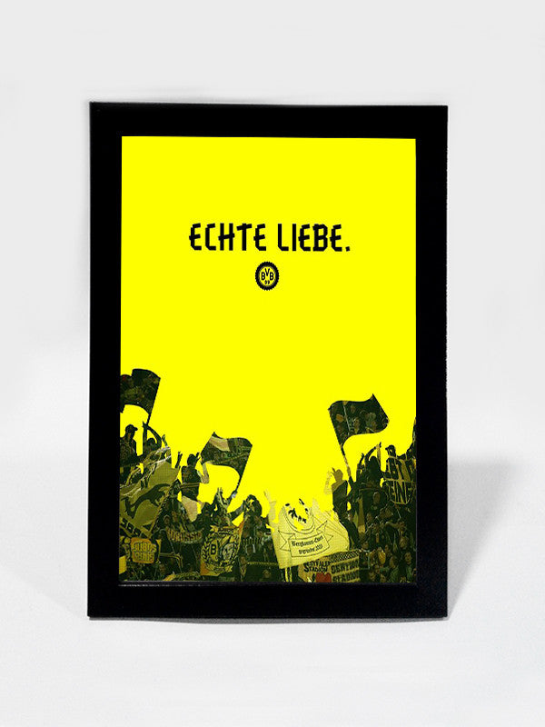 Framed Art, Borussia Dortmund Minimal Art | Framed Art, - PosterGully