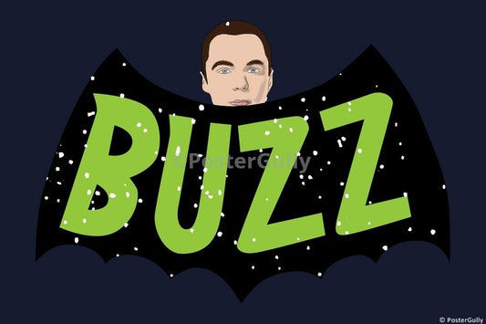 Wall Art, Buzz Sheldon Cooper Humour, - PosterGully