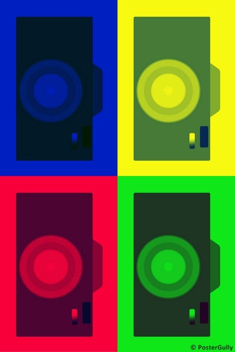 Wall Art, Camera Pop Art, - PosterGully