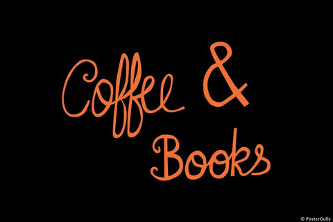 Wall Art, Coffee And Books, - PosterGully