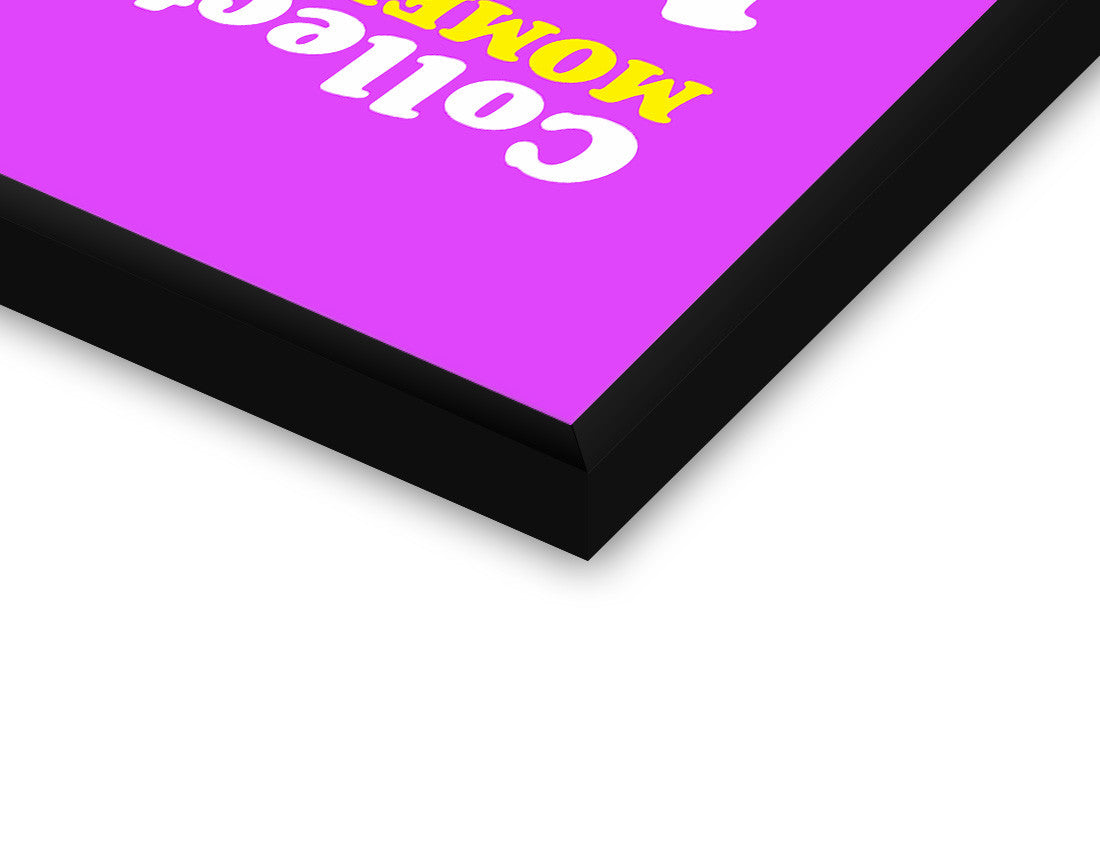 Glass Framed Posters, Collect Moments, Not Things Glass Framed Poster, - PosterGully - 2