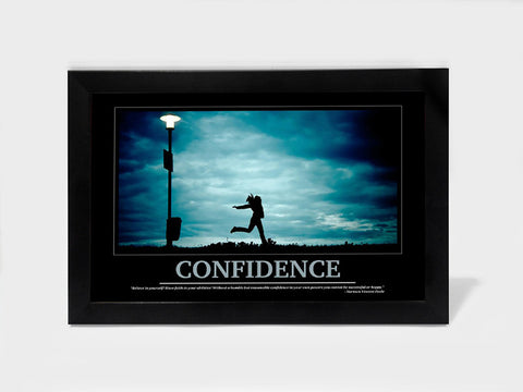 Framed Art, Confidence Motivational | Framed Art, - PosterGully