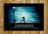 Glass Framed Posters, Confidence Motivational Glass Framed Poster, - PosterGully - 1