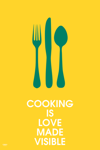 Wall Art, Cooking With Love, - PosterGully
