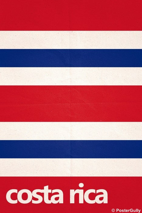 Wall Art, Costa Rica Soccer Team #footballfan, - PosterGully