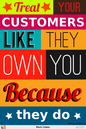 Wall Art, Customers Own You | Mark Cuban, - PosterGully