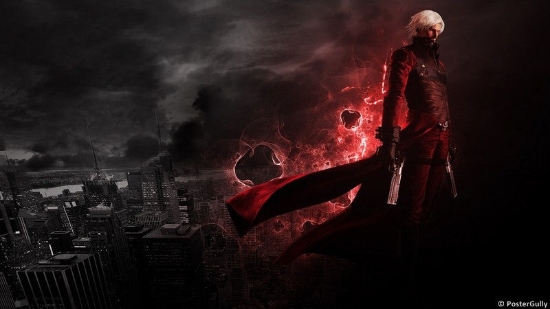 Wall Art, DMC 2 Dante City Artwork, - PosterGully