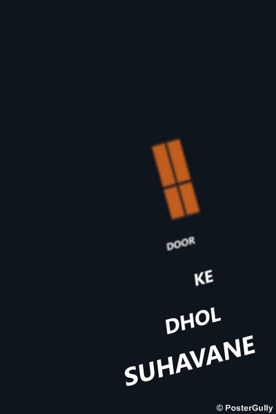 PosterGully Specials, Dhol Suhavane Hindi Humour, - PosterGully