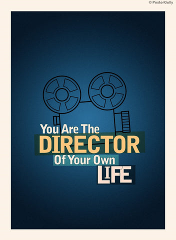 Wall Art, Director Of Your Own Life, - PosterGully