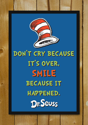 Glass Framed Posters, Dr. Seuss Quote Glass Framed Poster, - PosterGully - 1