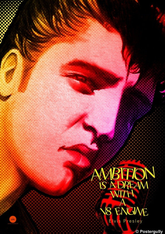 Wall Art, Elvis Presley Pop Artwork, - PosterGully