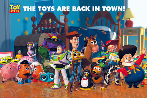 Maxi Poster, Toy Story 2 | Cast Poster, - PosterGully