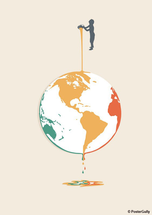 Wall Art, Fill Your World With Colors | Adil, - PosterGully